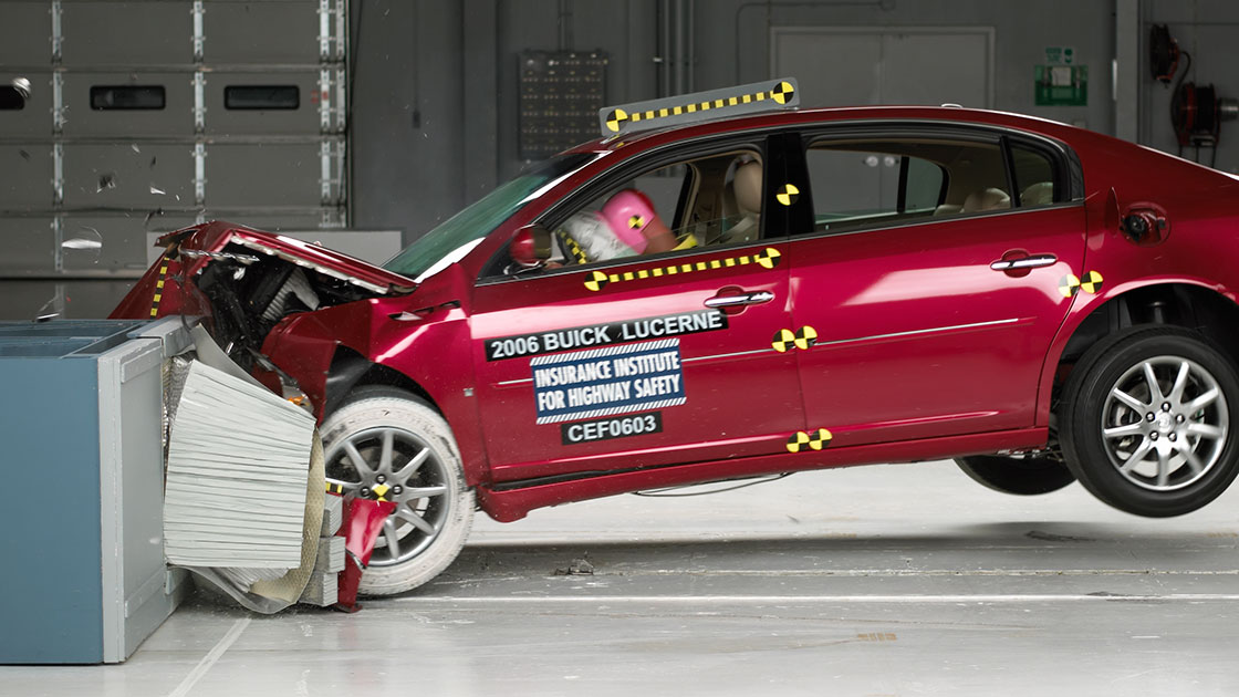 Big change to frontal crash test program